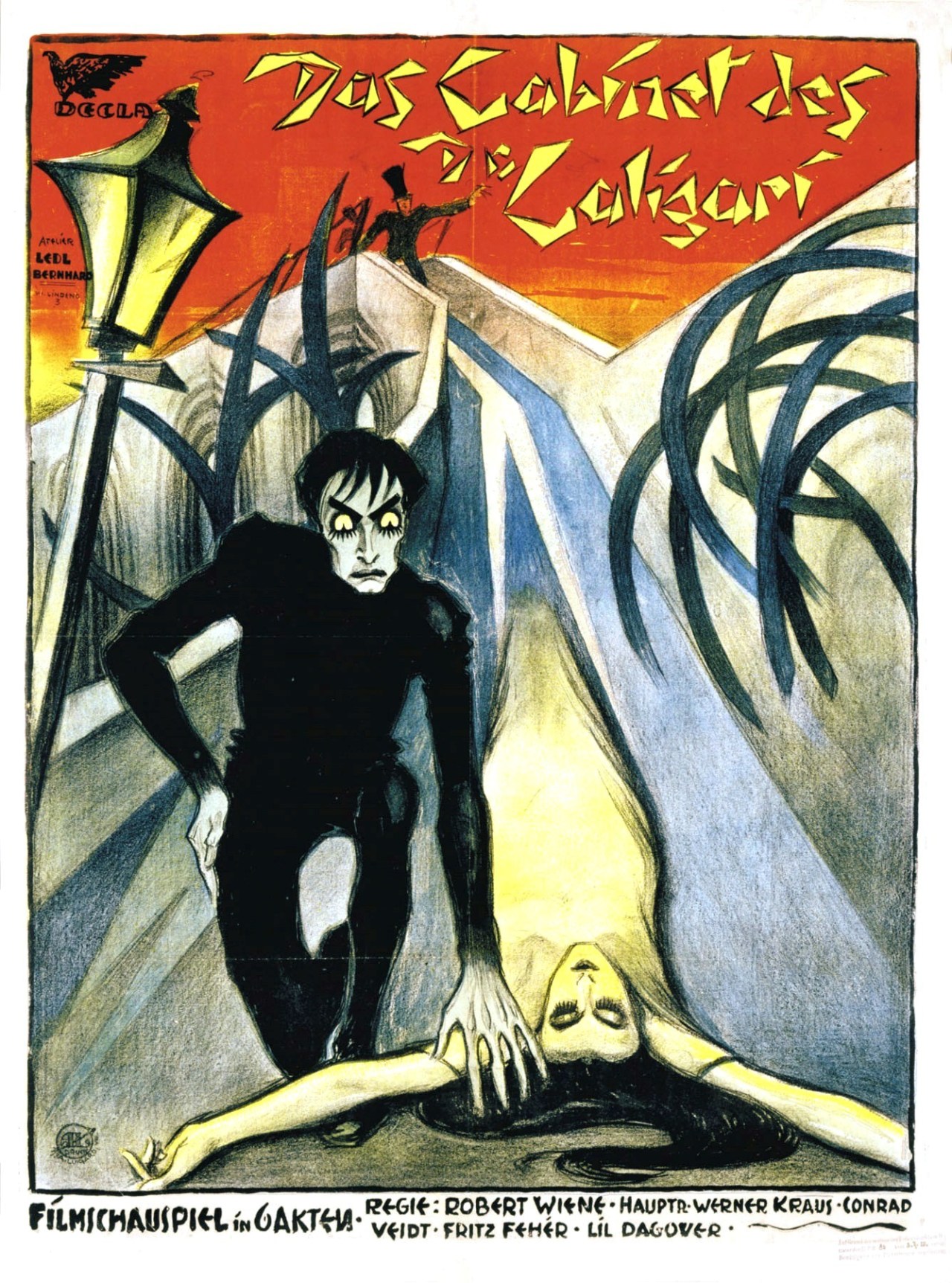 Affiche du film The Cabinet of Dr. Caligari
